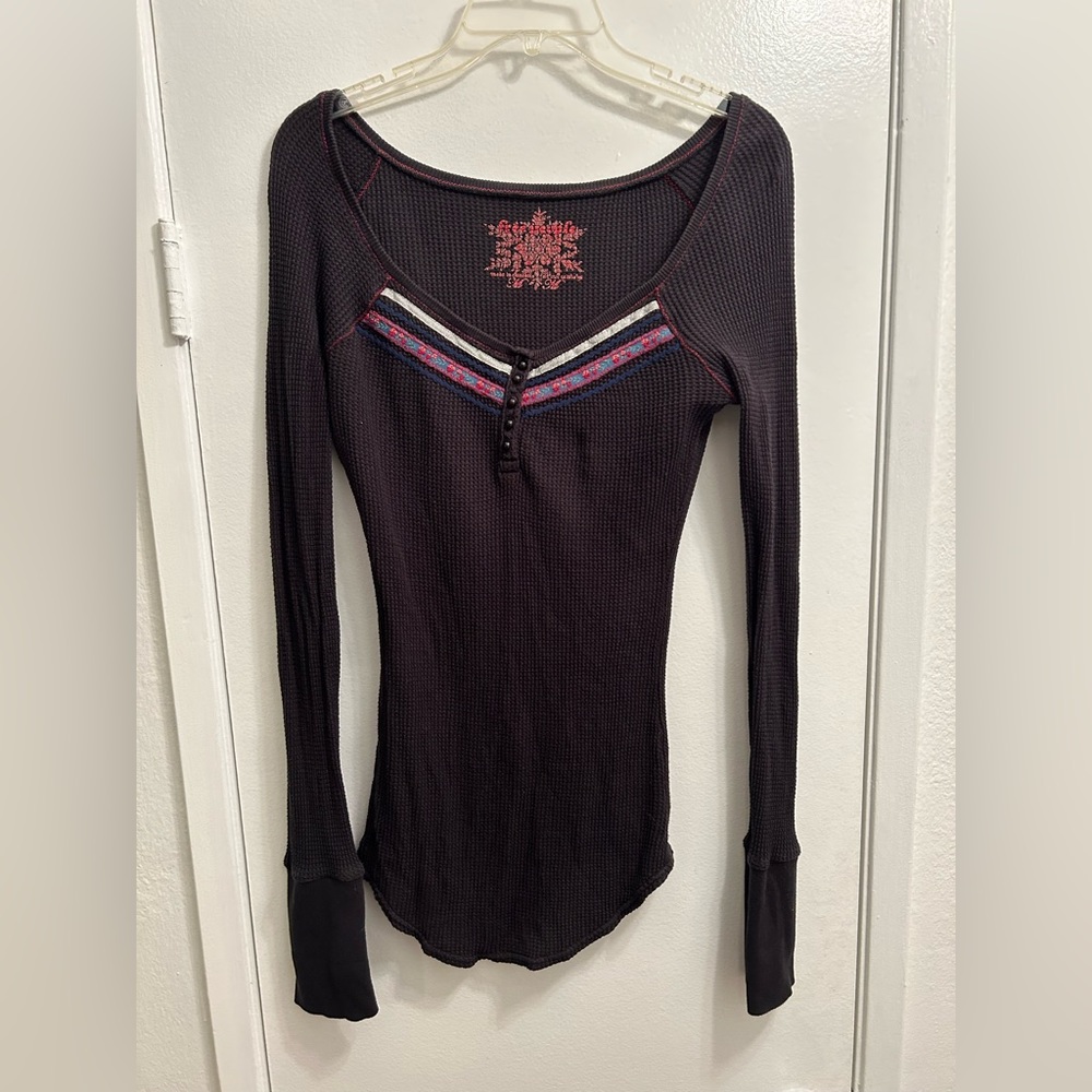 Vintage Free People long sleeve thermal